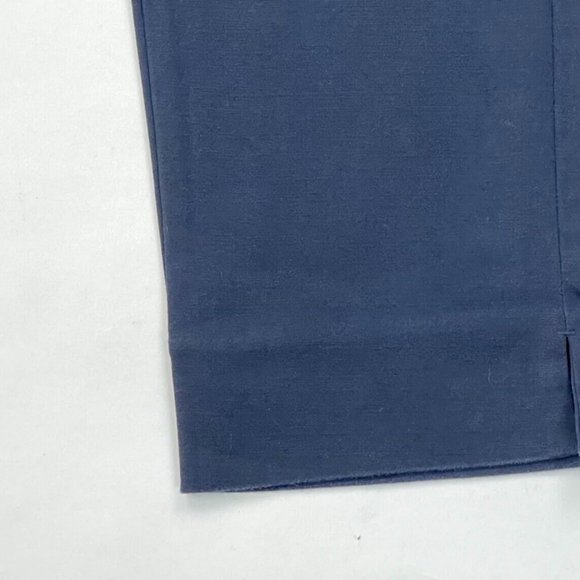 J Jill Essential Cotton Stretch Pants Women 10 Tall Elastic waist Pocket Pull-on - Picture 4 of 10